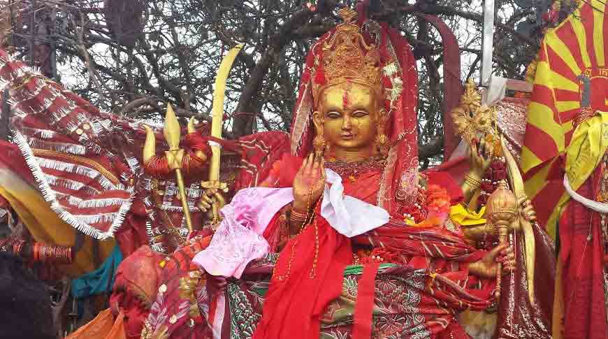 शनिबार छ हजार ३९३ जना भक्तजनले पाथीभरा दर्शन गरे