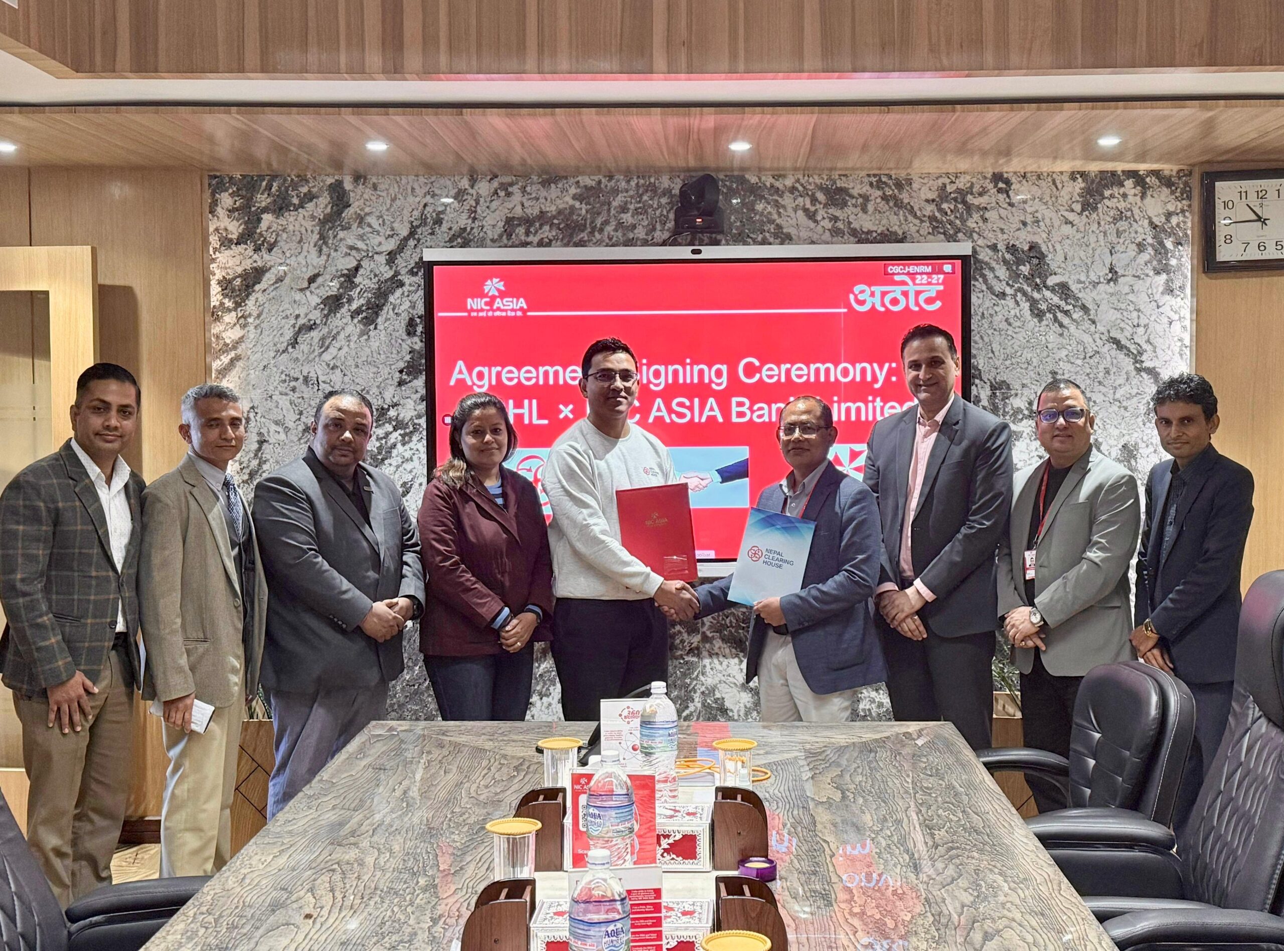 एनआईसी एशिया बैंक एनपीएस नेशनल कार्ड स्वीच तथा नेपाल पे कार्डमा आवद्ध