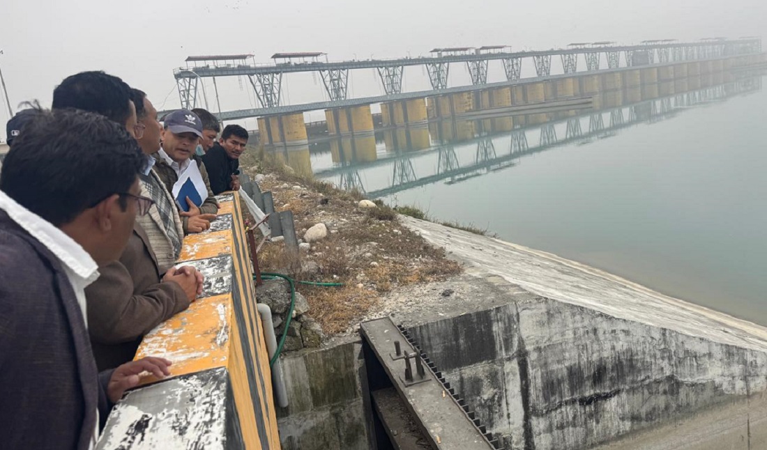 टनकपुर व्यारेजबाट नेपालले छिट्टै सिँचाइको लागि पानी पाउने छ: मन्त्री घिसिङ