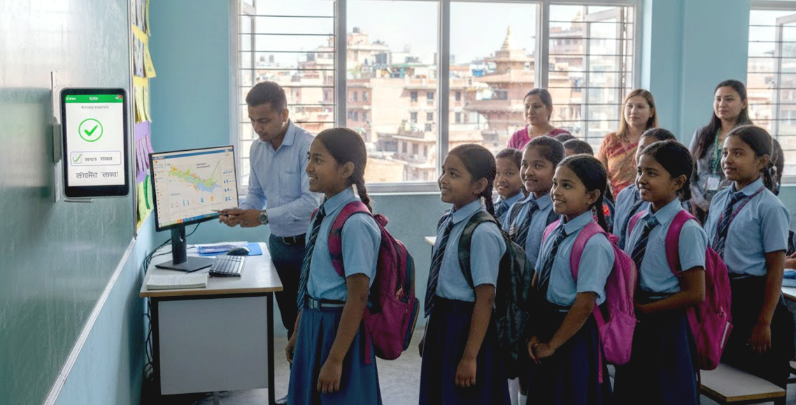 महानगरको नयाँ फिचर: शिक्षकको ठगी रोक्न ‘फेस रिडिङ’ हाजिरी प्रणाली