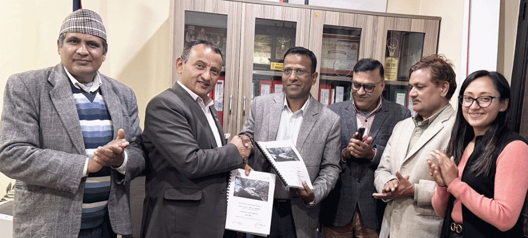 दाना खोला आयोजनाको हाइड्रोमेकानिकल कार्यको जिम्मा भगत कन्स्ट्रक्सनलाई