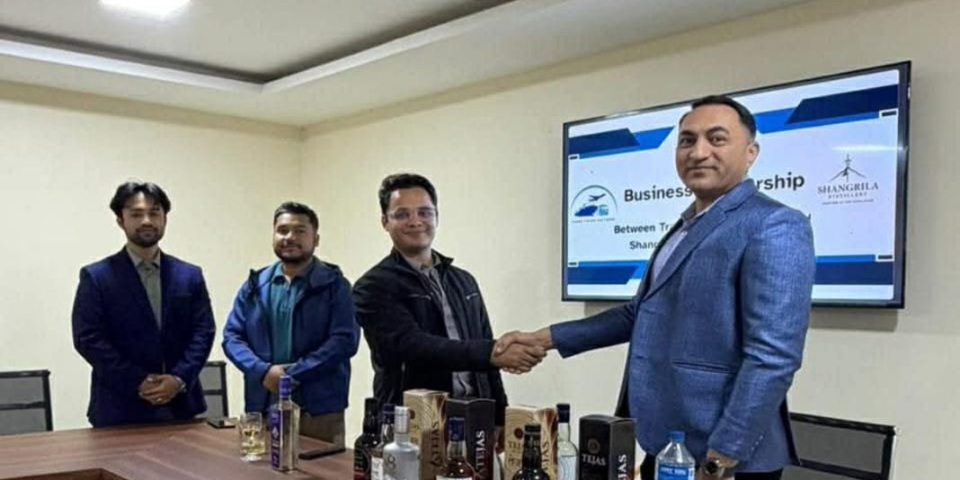 ट्रेड भिजन र सांग्रिला डिष्टिलरीबीच मदिरा आयात–निर्यातका लागि रणनीतिक साझेदारीको घोषणा