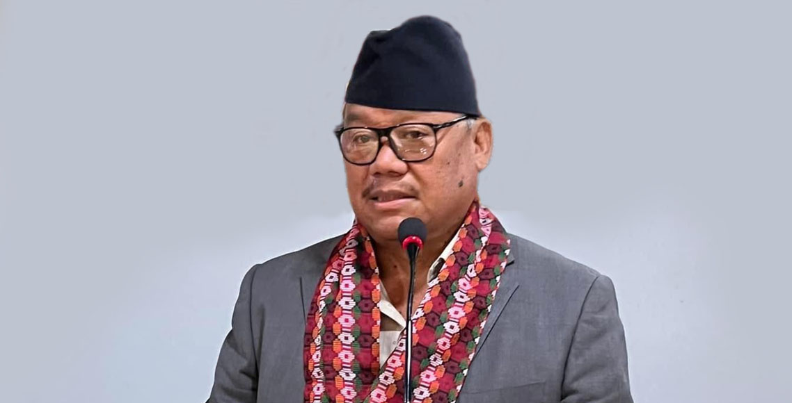 आफ्नो कमजोरीको दोष शासकीय स्वरूपलाई नथोपरौँ, व्यवस्थामाथि धावा बोल्नु गलत : आङ्देम्बे