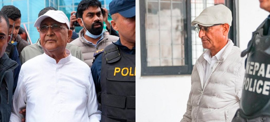 ओली र लेखकलाई ५ दिन हिरासतमा राख्न अदालतको अनुमति