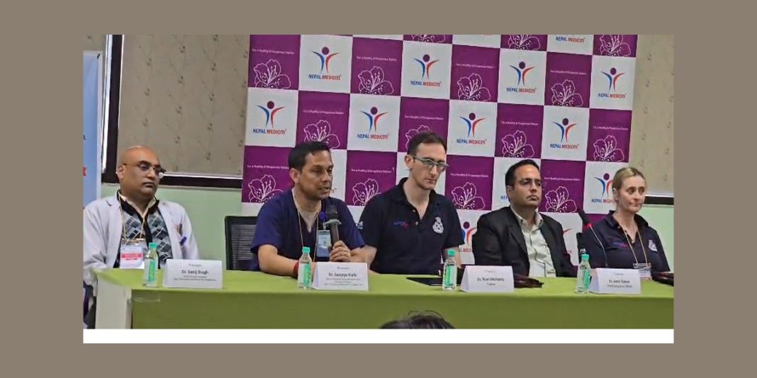 अर्न्तराष्ट्रिय ‘रिट्रिभल मेडिसिन’ सम्बन्धि एड्भान्स ट्रेनिङ तथा टिओटी कार्यक्रम मेडिसिटीमा सम्पन्न