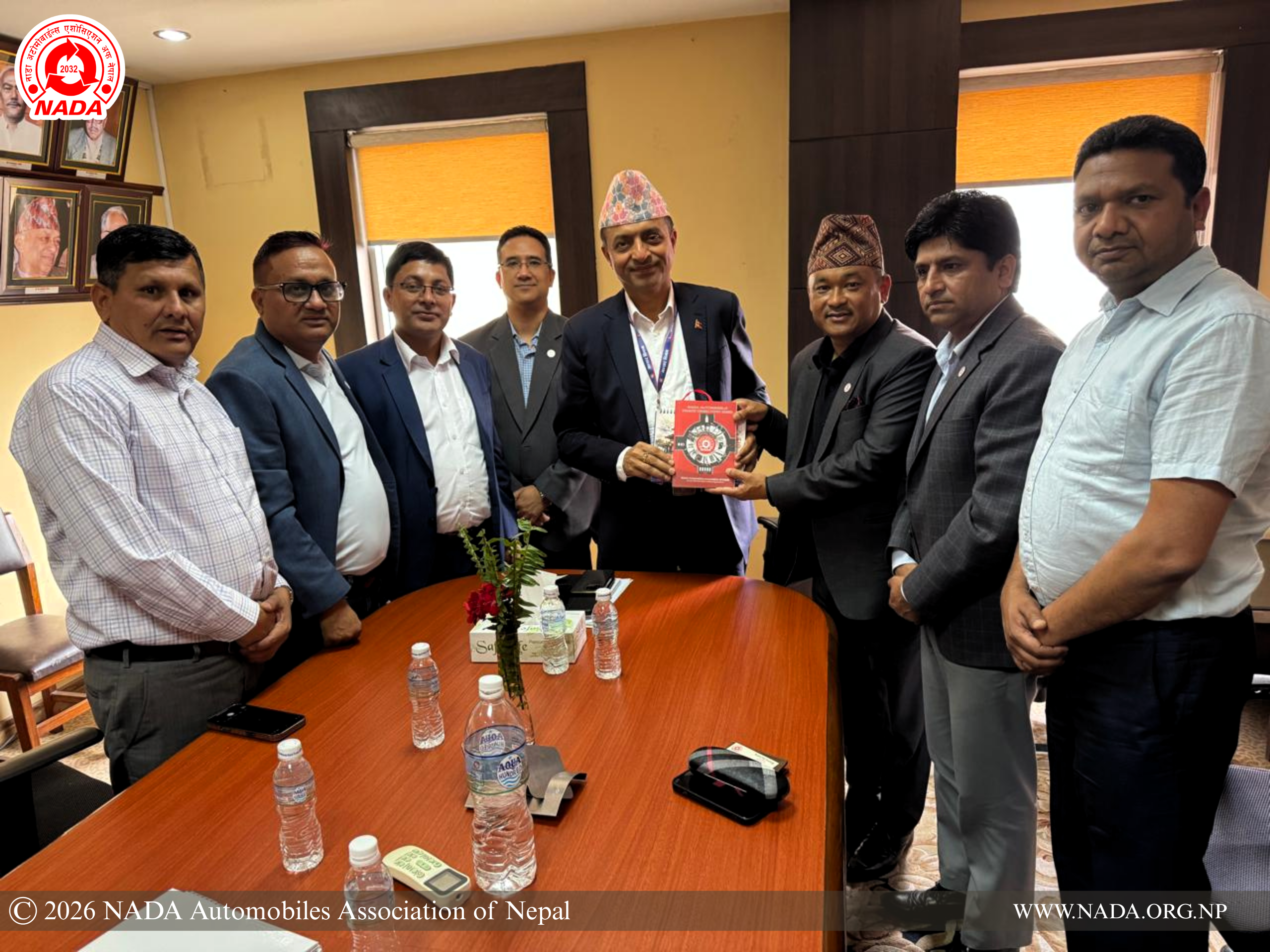 नाडा र भन्सार विभागका महानिर्देशक बीच अधिकतम मूल्य सूचि सहितको स्टिकर बारे छलफल