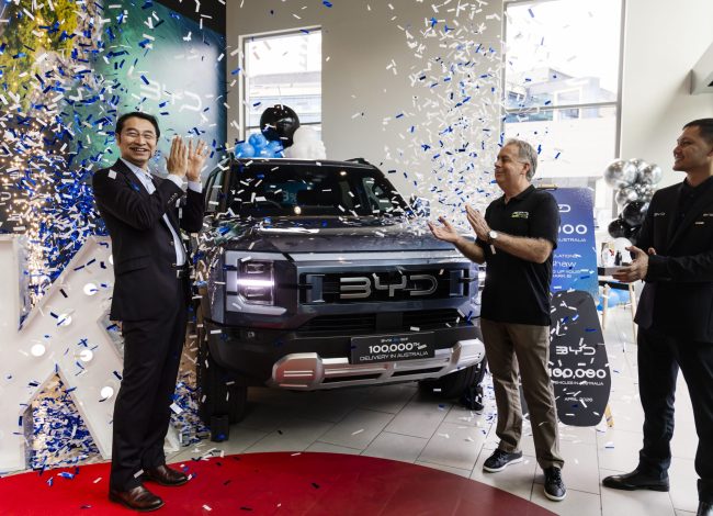 बीवाईडीले साढे ३ वर्षमै अष्ट्रेलियामा बेच्यो १ लाख कार