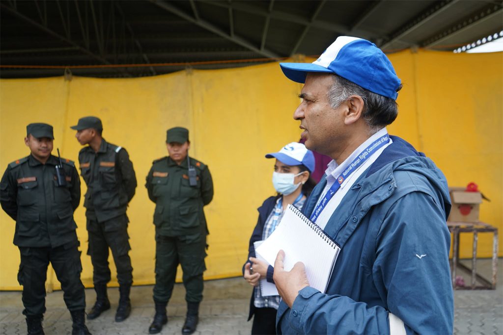 सुकुमवासीको अवस्था बुझ्न खटियो मानव अधिकार आयोगको टोली