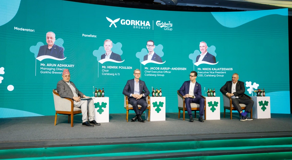 कार्ल्सबर्गले नेपालमा १० अर्ब लगानी गर्ने, जल संरक्षणलाई प्राथमिकता