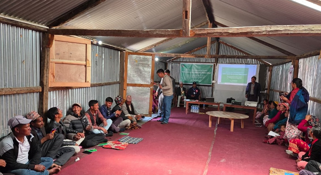 नबिल बैंक १६ स्थानमा सीपमूलक वित्तीय साक्षरता तथा उद्यमशीलता विकास तालिम दिँदै