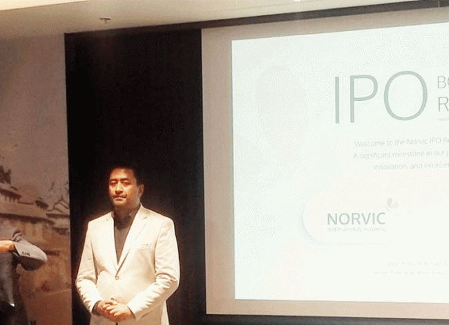 ११०० मा आईपीओ ल्याउन खोजेको नर्भिक हस्पिटललाई QII ले सोधे डेढ दर्जन बढी प्रश्न