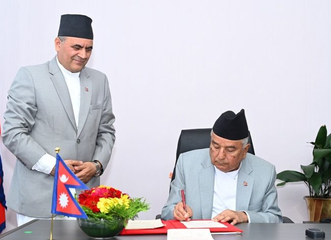 राष्ट्रपति पौडेलले जारी गरे दोस्रो अध्यादेश, अब ४ वटा बाँकी