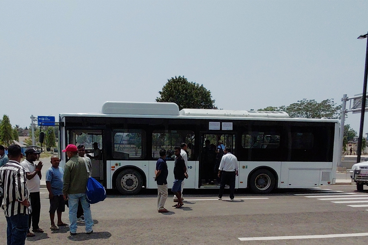 नेपालगन्ज विमानस्थलमा आजदेखि निःशुल्क ट्रलीबस सेवा सुरु