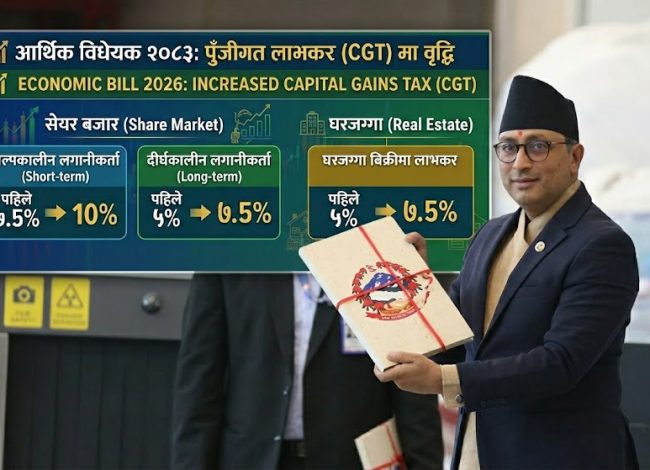 अर्थमन्त्री वाग्लेले झुक्काए लगानिकर्तालाई, लाभकरमा ५०% थप