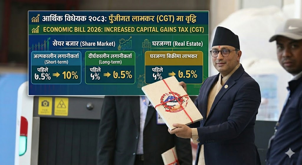 अर्थमन्त्री वाग्लेले झुक्काए लगानिकर्तालाई, लाभकरमा ५०% थप