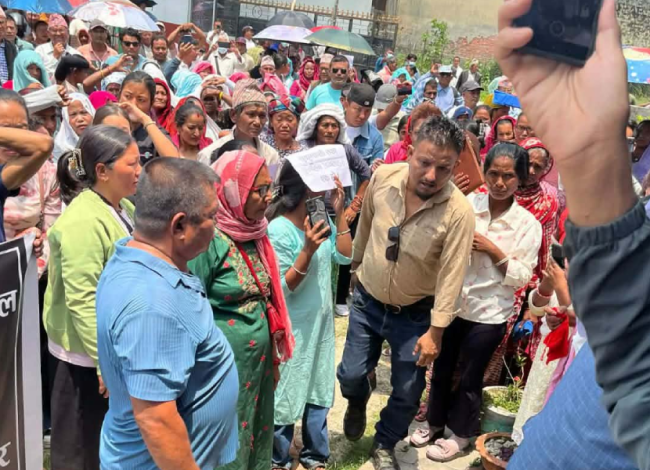 ५ दिनभित्र होल्डिङ सेन्टर खाली गर्न सुकुमबासीलाई अल्टिमेटम