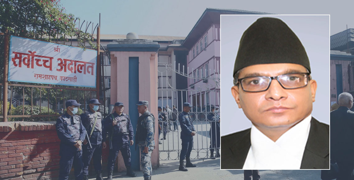 प्रस्तावित प्रधानन्यायाधीश शर्मा सर्वोच्चको न्यायाधीश बन्नै अयोग्य रहेको भन्दै उजुरी