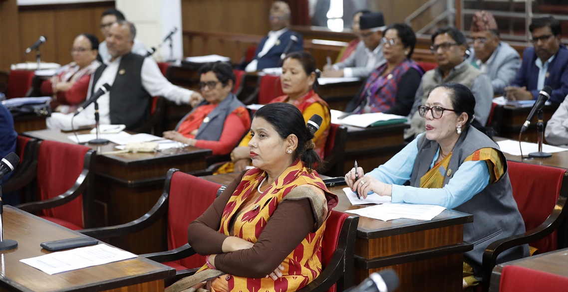 ‘नो भोट’ को व्यवस्थासहित मतदाता नामावली सम्बन्धी विधेयक राष्ट्रिय सभाबाट पारित