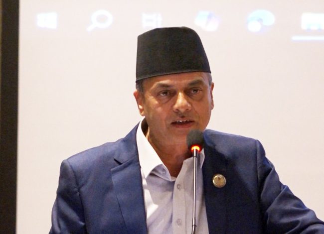 नेपाल अब बिजुली माग्ने होइन, बेच्ने देश बन्नुपर्छ : सांसद न्यौपाने