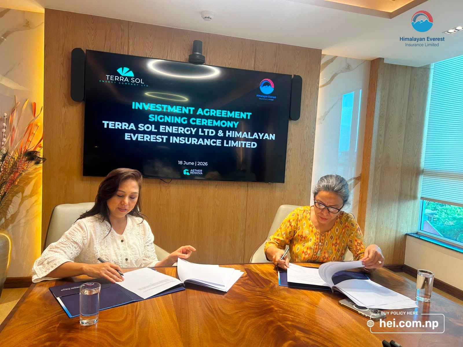 हिमालयन एभरेस्ट इन्स्योरेन्सको लगानीमा ढल्केबरमा सौर्य ऊर्जा परियोजना निर्माण हुने