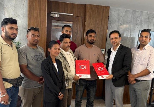 आइजीआई प्रुडेन्सियल इन्स्योरेन्स र  स्वतन्त्र चालक फाउनडेसन नेपालबीच सम्झौता