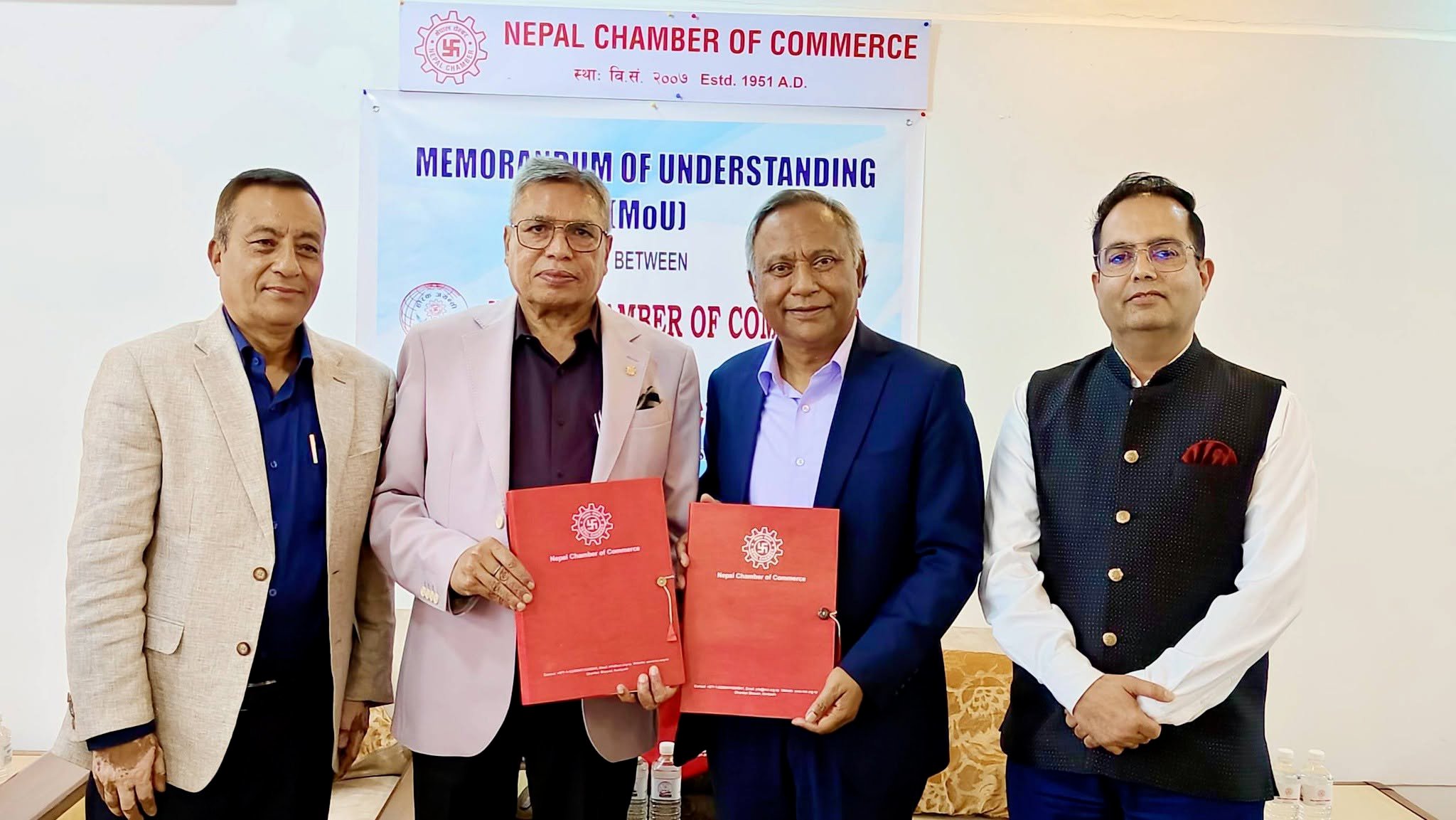 नेपाल चेम्बर अफ कमर्स र नेपाल मेडिसिटी अस्पतालबिच सम्झौता