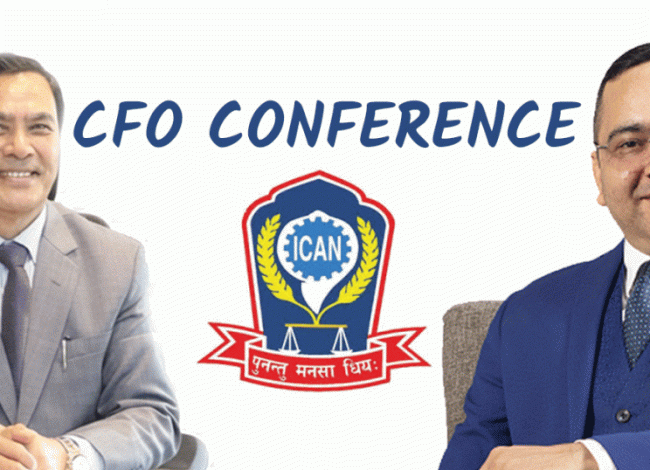 CFO CONFERENCE हुँदै: बज्राचार्यको Keynote Speech, मनोज ज्ञवालीबाट Leadership Insight