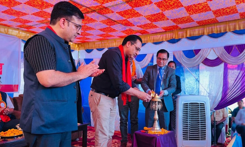 हेटौंडामा अर्थमन्त्री वाग्लेले गरे नेपाल बैंकको नयाँ भवन उद्घाटन
