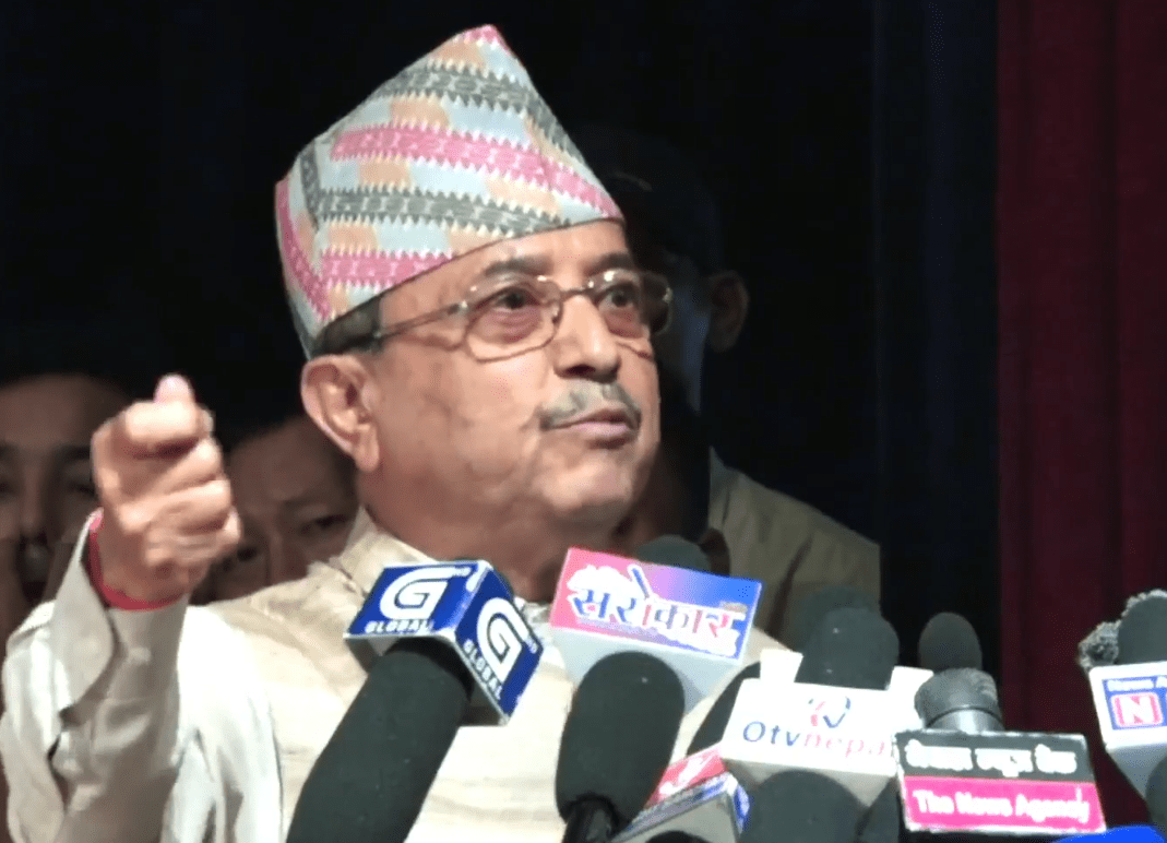राष्ट्रियता ०३३ सालभन्दा अहिले सयौँ गुणा धेरै खतरामा छ : पूर्णबहादुर खड्का