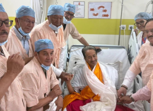 सोनम वाङचुकले २६ दिनपछि तोडे अनशन